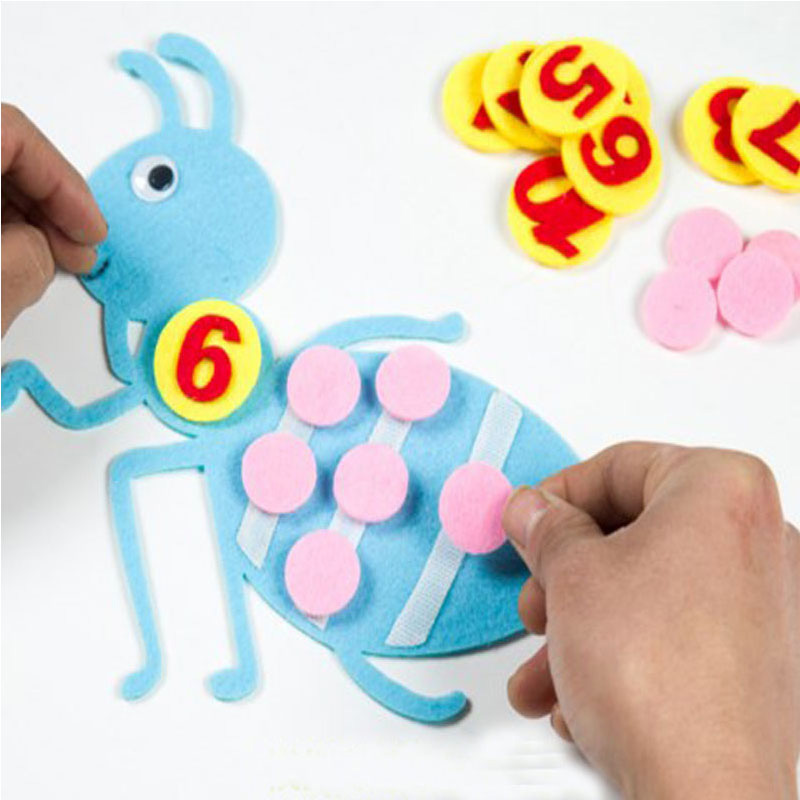 Juguetes educativos de bricolaje Fieltro Producto de bricolaje para niños