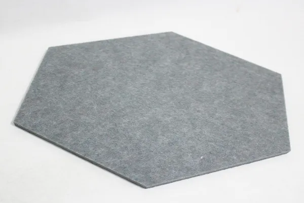Panneau acoustique 100% en fibre de polyester à absorption acoustique forte de 9 mm