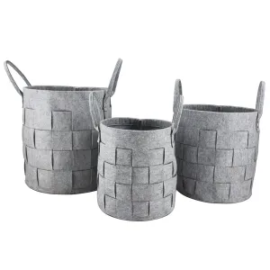 저장을위한 뜨거운 인기 상품 새로운 유행 주문 펠트 바구니