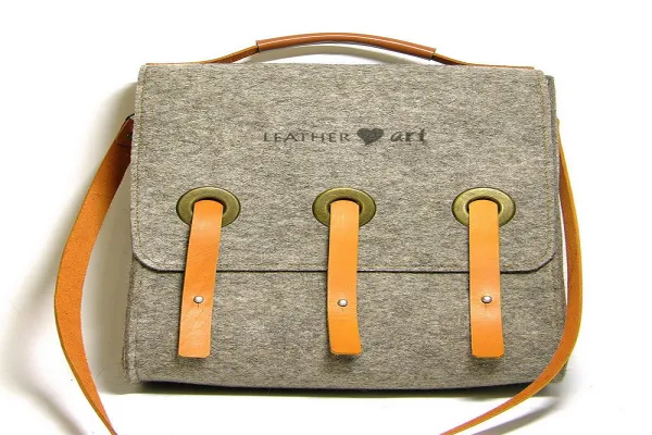 Fashion sport Felt shoulder bag Messenger Bag for outdoor 