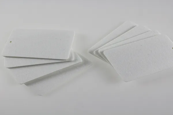 Durable and good quality Custom Air Freshener felt aromatherapy tablets