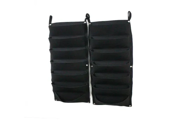 Wholesale Wall Mounted Grow For Hanging Planter Multi-pockets Felt Vertical Plant Bag