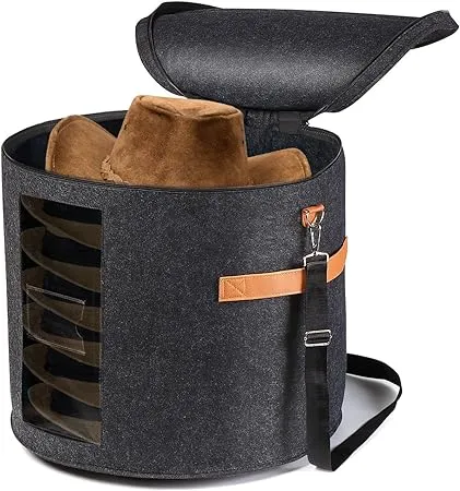 New trend Round Brim Hats Organizer Bag
