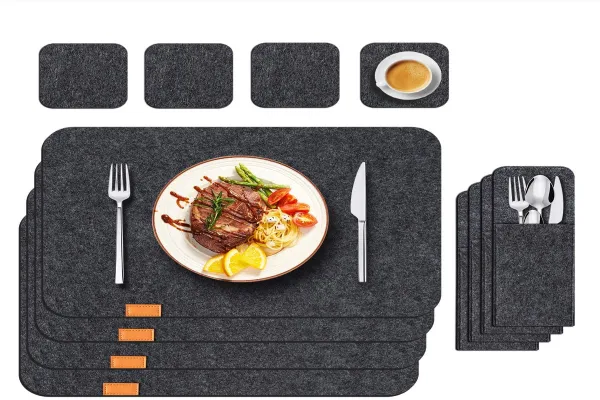 Unique Custom Placemat And Coaster