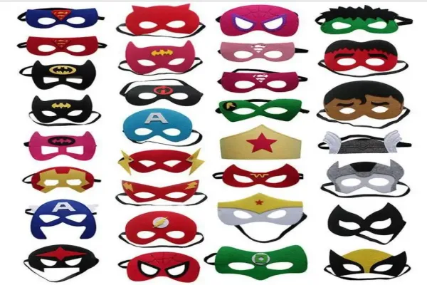 2023 new wholesale super hero felt  blinder for child