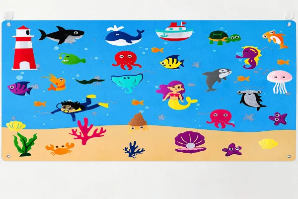 Toddlers school-age hanging dinosaur storyboards Children learn to tell stories interactively