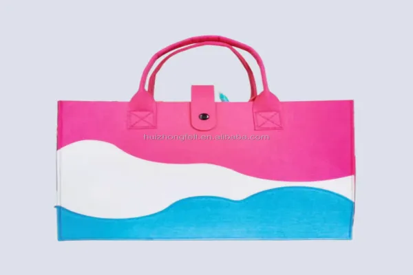 Sell well Round Collapsible Felt Storage Box