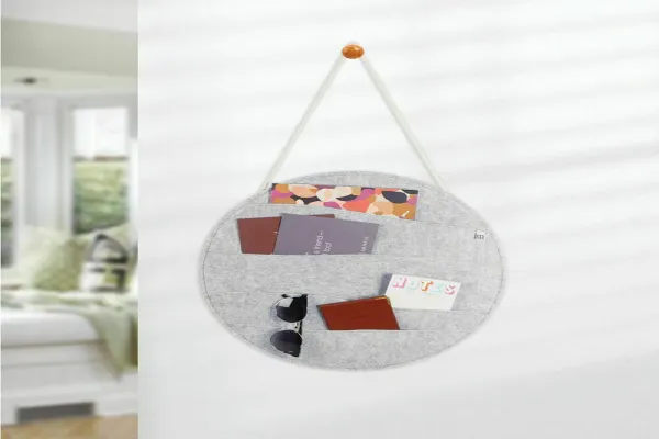 Environmental protection wholesale high quality beautiful selling sheep felt storage bag