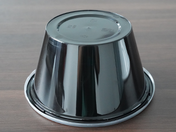 Black Thickened Disposable Plastic 1000 Round Container .png Black Thickened Disposable Plastic 1000 Round Container .png