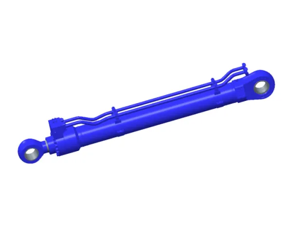 Rotary drilling cylinder