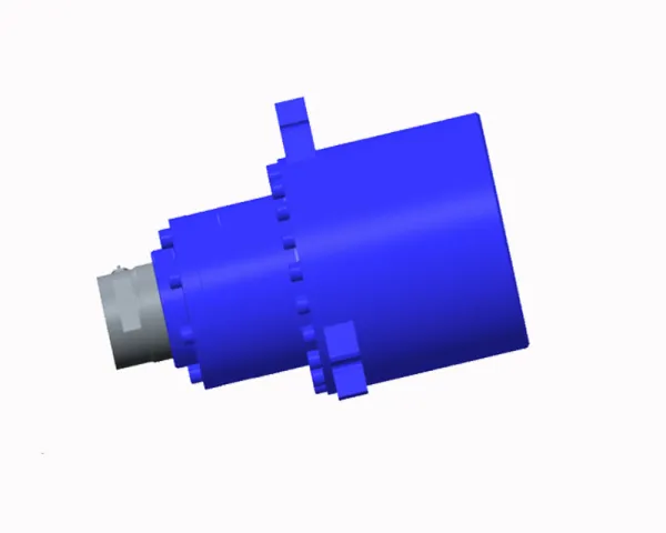 Tightening oil cylinder