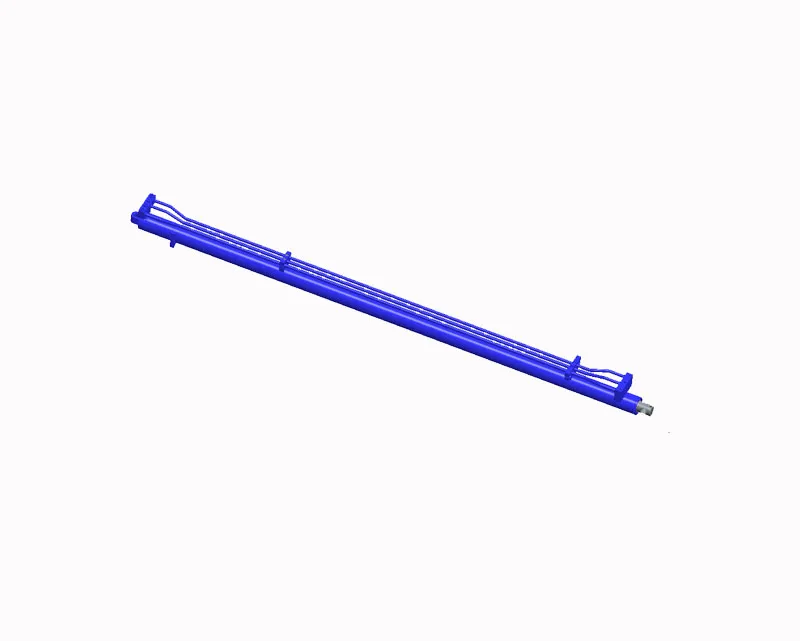 Outrigger extension cylinder