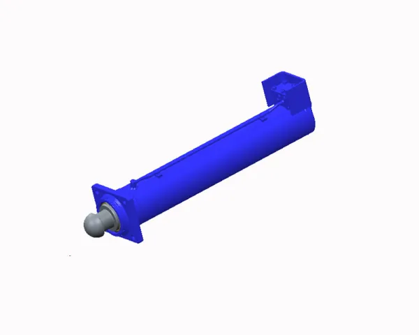 Support oil cylinder