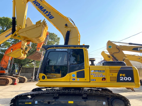 Used Komatsu 20-ton PC200 Crawler Excavator Used Komatsu 20-ton PC200 Crawler Excavator