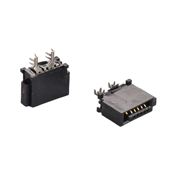 SATA 6P Rivet Female Connector K Type SATA 6P Rivet Female Connector K Type