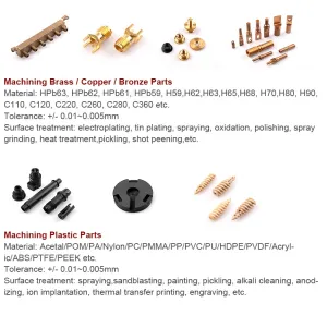 OEM Custom Made 5 Axis CNC Machining Metal Parts High Precision Stainless Steel Wire EDM Turning Milling Factory Work