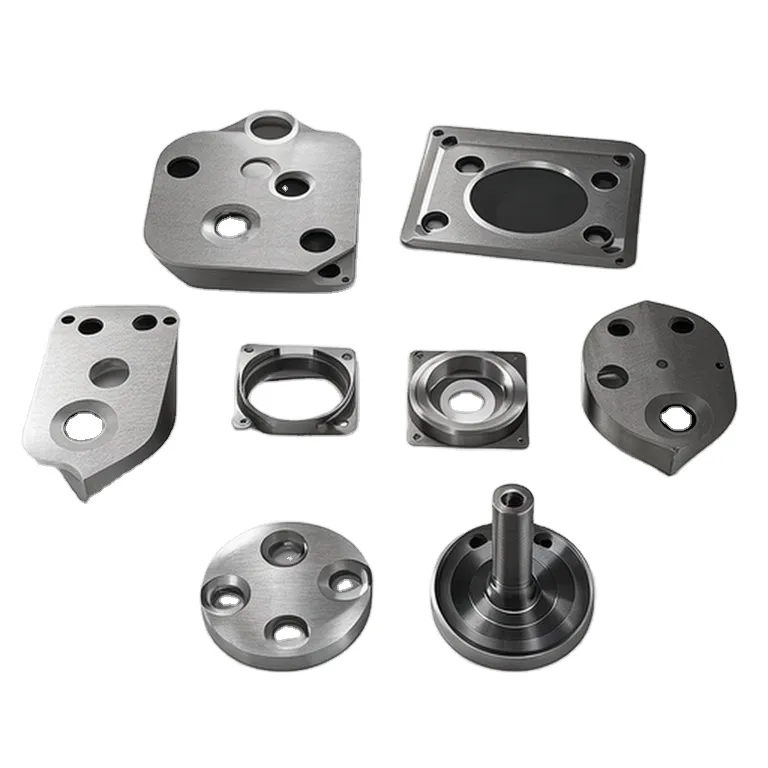 Custom CNC Machining Service: Precision Turning & Milling of Anodized Aluminum and Stainless Steel Parts