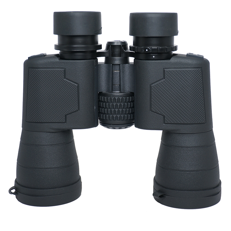 erolix S123-1050 10x50 BK7 porro prism binocular front view white background erolix S123-1050 10x50 BK7 porro prism binocular front view white background