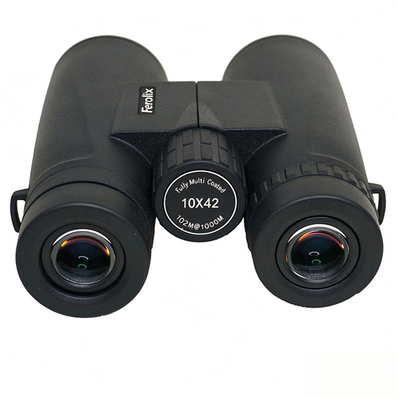 Ferolix L316-1042 binocular top view with Ferolix logo on housing Ferolix L316-1042 binocular top view with Ferolix logo on housing