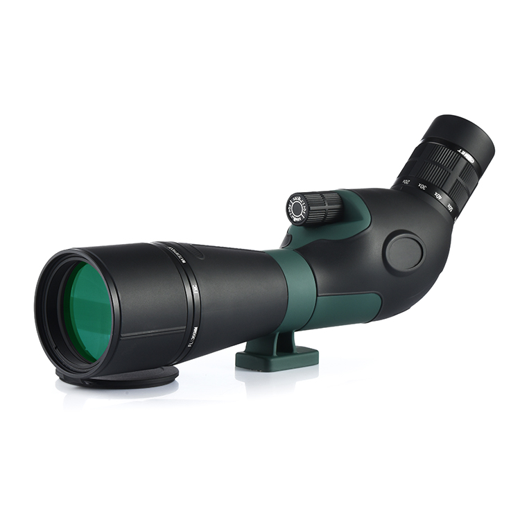 S01-206060 bird watching spotting scope side view, BAK4 Porro prism optical scope S01-206060 bird watching spotting scope side view, BAK4 Porro prism optical scope