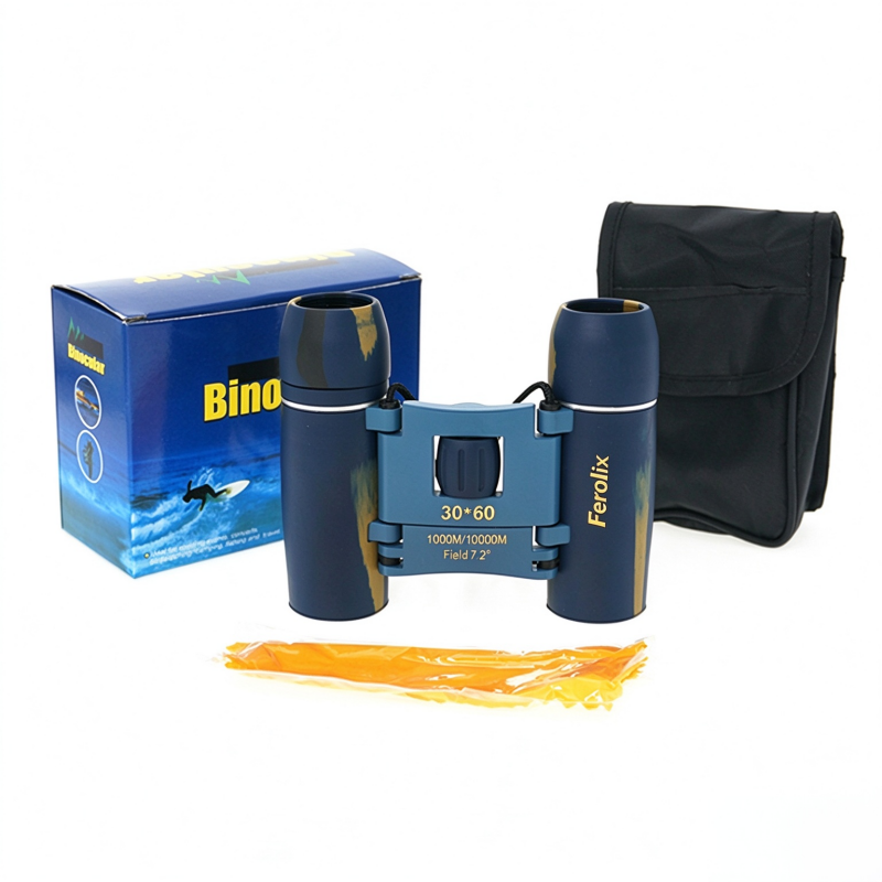 Ferolix L302-0821 binocular detail shot, BK7 roof prism FC fully coated lens Ferolix L302-0821 binocular detail shot, BK7 roof prism FC fully coated lens