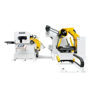 Alimentador y enderezador de bobinas 3 en 1 para prensas de piezas de autom&oacute;viles