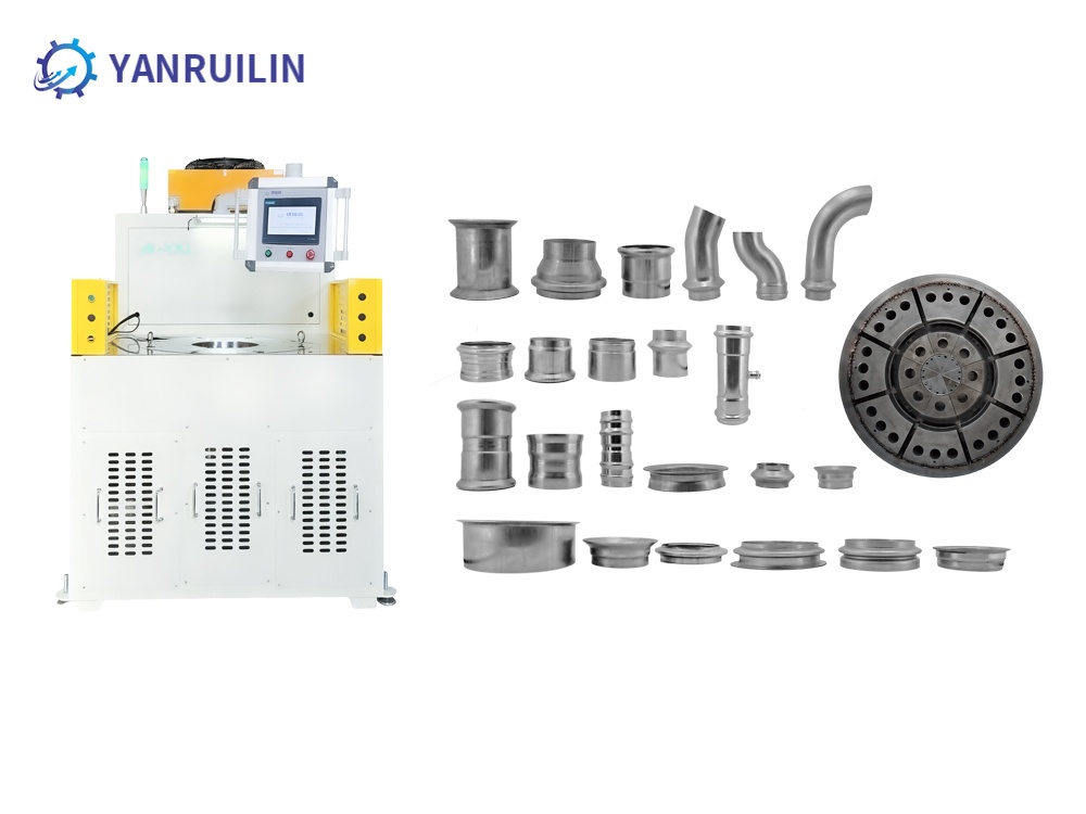 Hydraulic tube end forming machines Hydraulic tube end forming machines