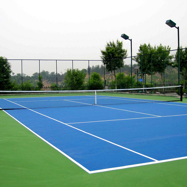 Silicon PU Tennis Court Silicon PU Tennis Court