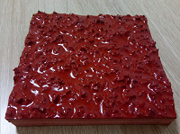Fully plastic polyurethane track Fully plastic polyurethane track