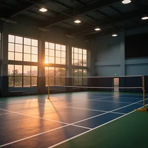 Силиконовый PU Badminton Court