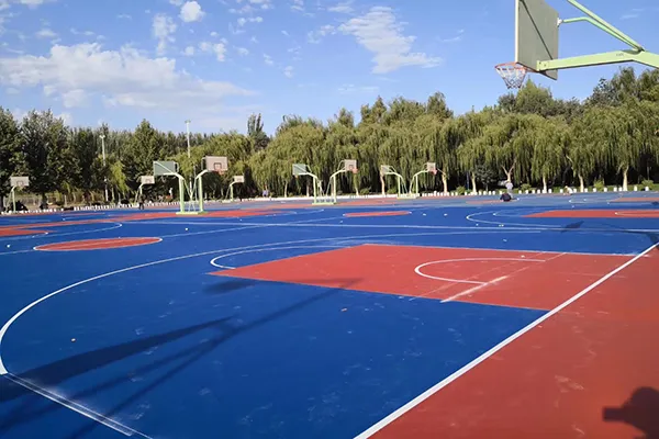 Проект строительства баскетбольной площадки Тарима Университета
