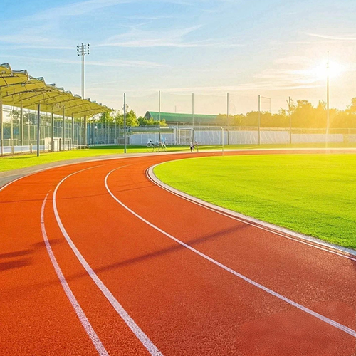 Self-Textured Plastic Track Self-Textured Plastic Track