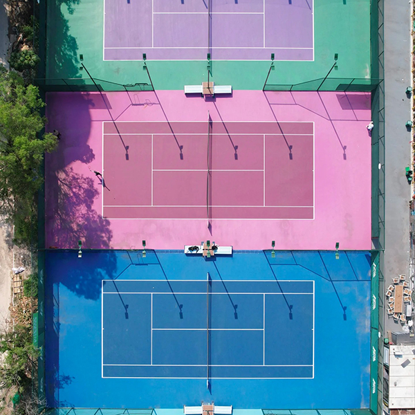 Silicon PU Tennis Court Silicon PU Tennis Court