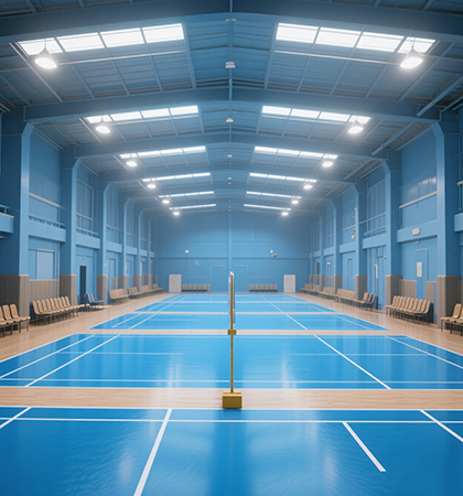 Полиуретановая бега и спортивная площадка