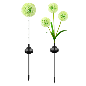 Solar 3-Head onion flower lamp