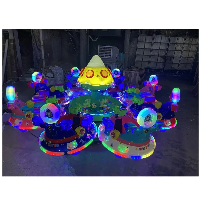 Children Carousel Hot Sale Cartoon Style Children Outdoor Amusement Park Carousel for Kids