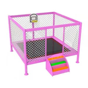 Amusement Trampoline Parks Manufacturers Outdoor Indoor Gymnastic 15ft Bungee Jumping Fitness Trampoline for Adults