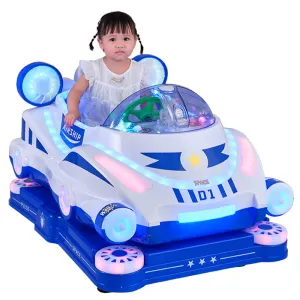 2022 New Products Hot Selling Children Riding Coin-operated Motorcycle Aircraft Swing Machine Plastic Material Swing Machine