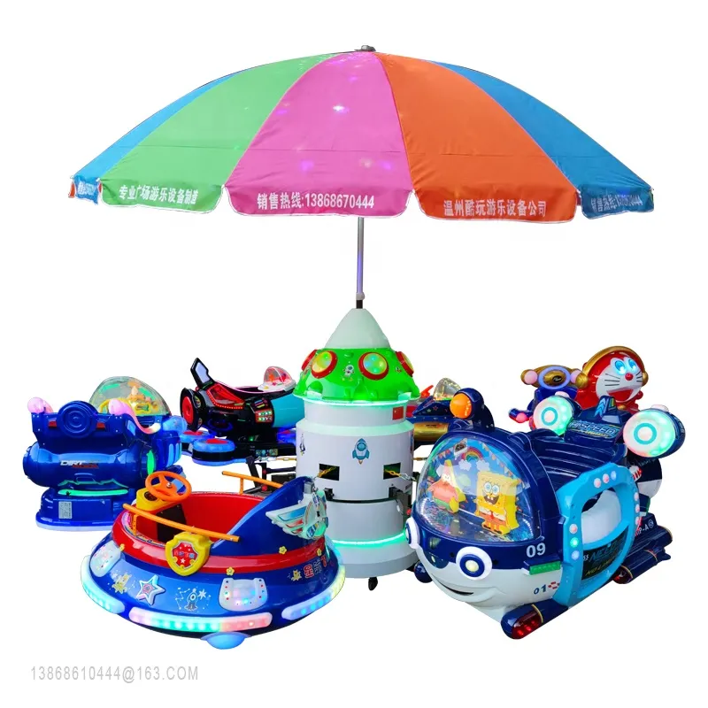 Fairground Merry Go Round Carousel for Salemini Fairground Rides Small Carousel for Salemini Carousel Rides for Salecarousel Par