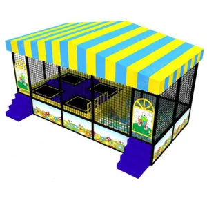 Small Round Trampoline Outdoor with Safety Net Enclosure 10ft Trampolines on Sale Jumping Children Trampoline