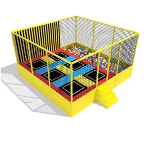 Colorful Large Bungee Trampolines Park for Sale Jumping Children Trampoline Big Kids Jumping Trampoline