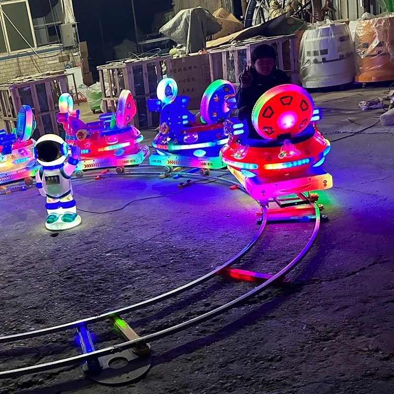 The Most Popular Attractions for Outdoor Rides, Children'selectric Mini Track Trains,Amusement Train