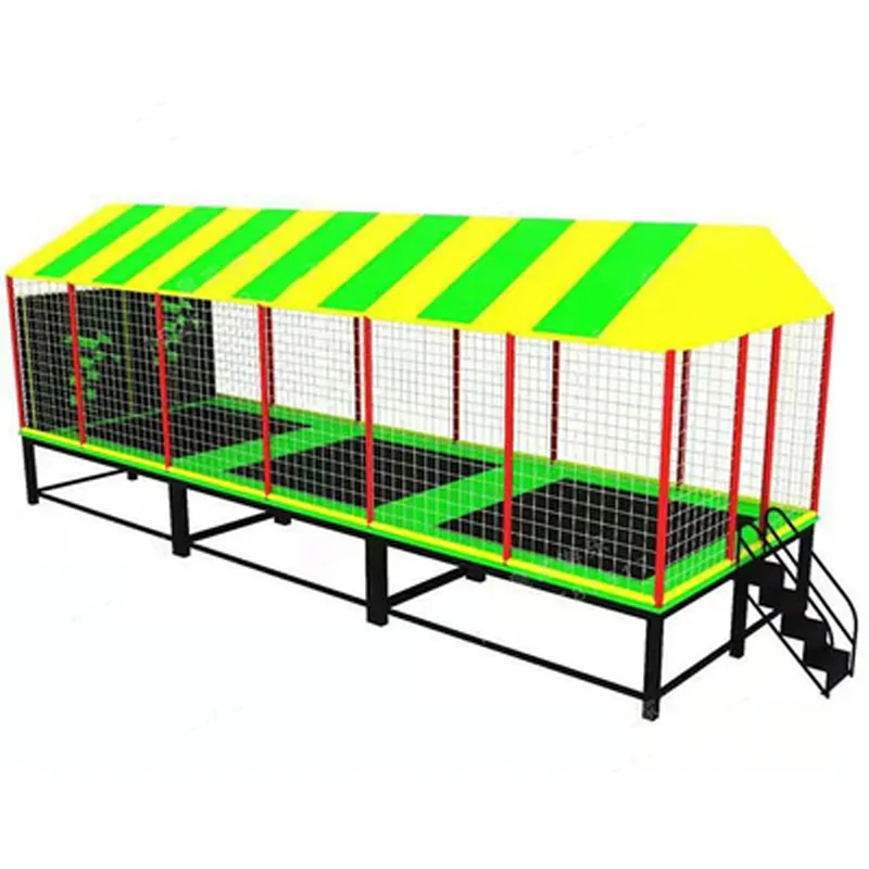 New Professional Square Mini Trampoline Fitness Equipment Indoor Playground Custom Trampoline on Sale