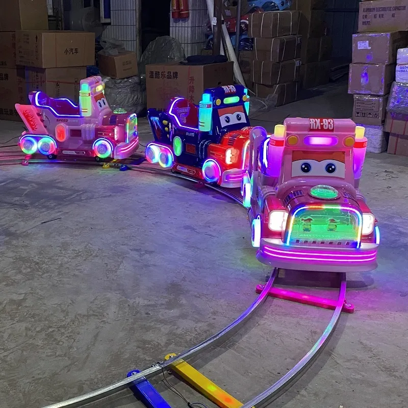 Amusement Park Track Train Battery Powered Ride on Train