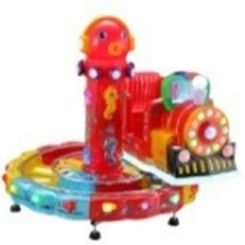 2022 New Products Hot Selling Children Riding Coin-operated Motorcycle Aircraft Swing Machine Plastic Material Swing Machine