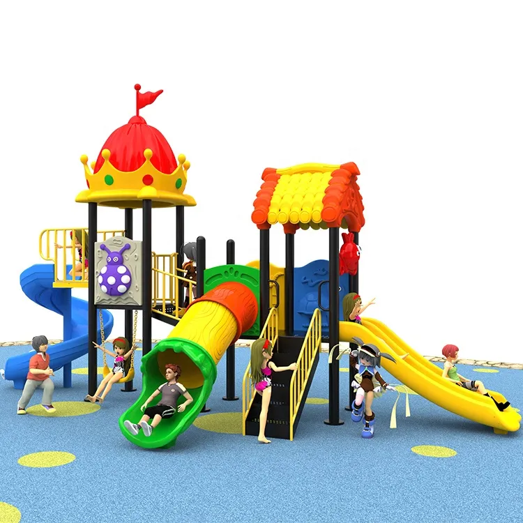 Kids Backyard Playground Slide Commercial Play Set Outdoor Playground Equipment for Preschool