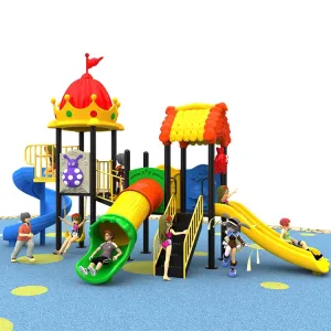Kids Backyard Playground Slide Commercial Play Set Outdoor Playground Equipment for Preschool