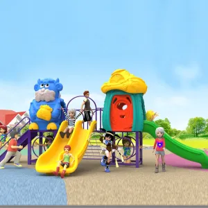 Kids Slide Children Amusement Park Equipments Outdoor Playground Plastic Slide Children's Outdoor Playground Plastic Slides
