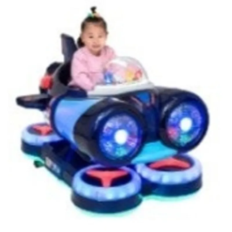 2022 New Products Hot Selling Children Riding Coin-operated Motorcycle Aircraft Swing Machine Plastic Material Swing Machine