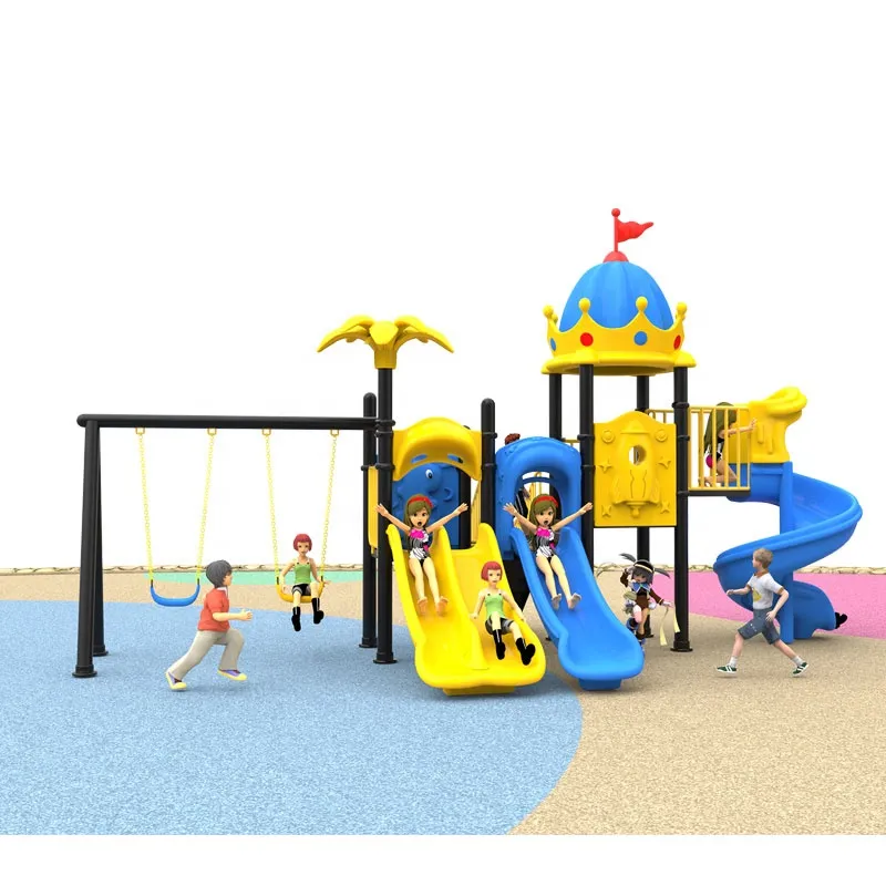 Cheap New Children's Outdoor Playground Equipment Interesting Small Children's Slide Outdoor Playground